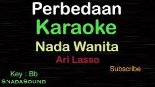 PERBEDAAN-Ari Lasso|KARAOKE NADA WANITA​⁠ -Female-Cewek-Perempuan@UcokkuYasir