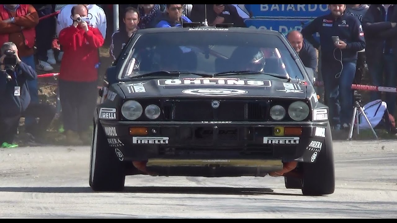 Rally sanremo storico 2016 day1 show pure historic sound - YouTube