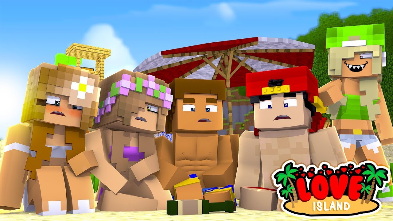 Minecraft LOVE ISLAND - SPIN THE BOTTLE & TRUTH OR DARE, BUT ARE THEY GUYS SAFE?!!! - YouTube