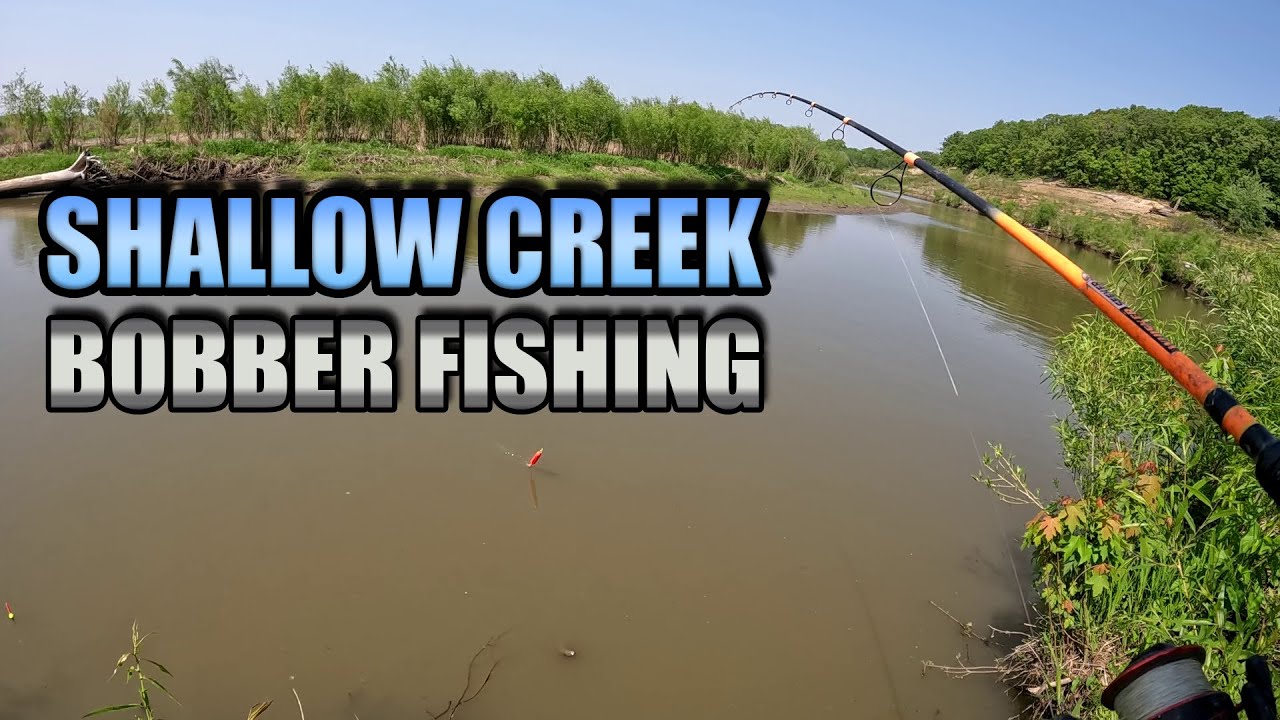 Floating a Bobber Down a Creek 