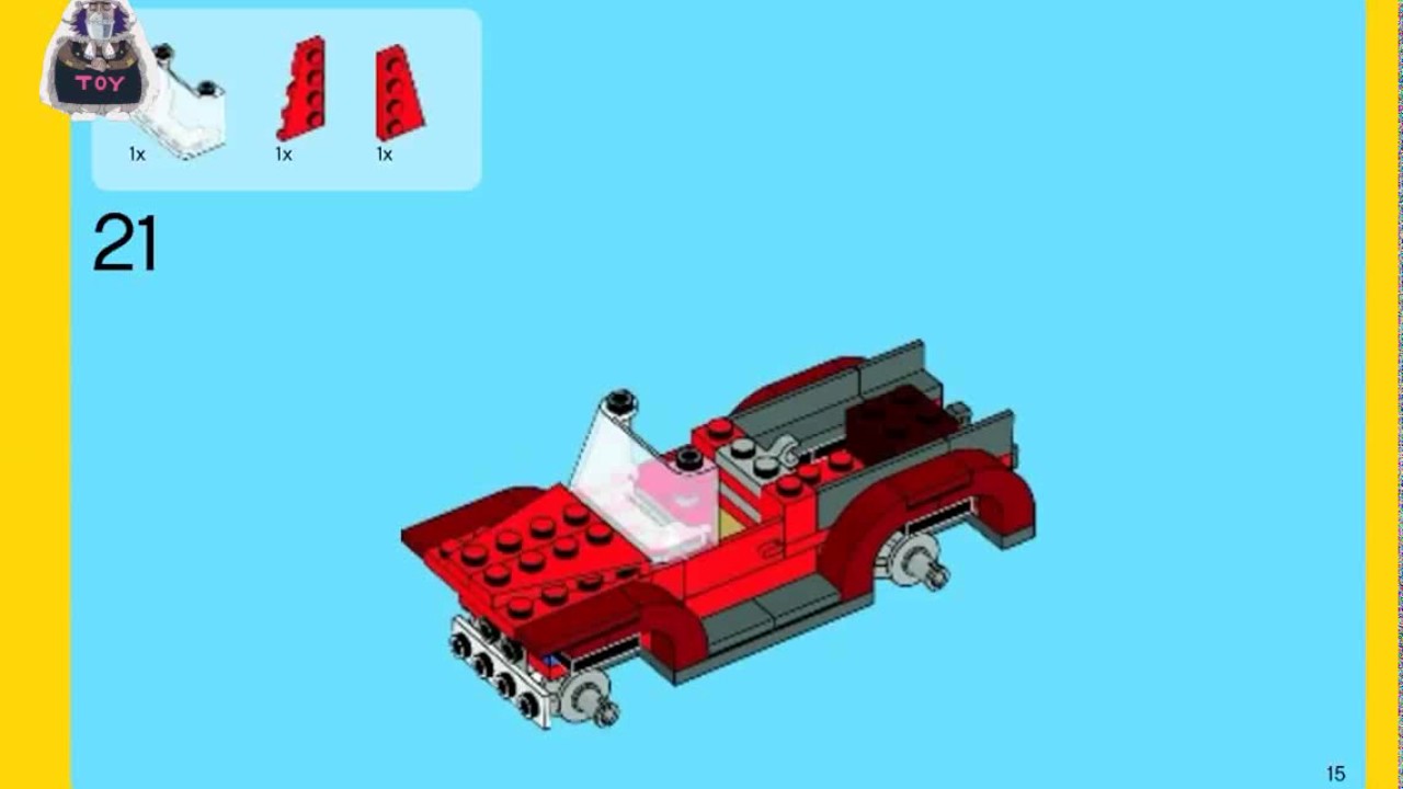 Lego 60143 Lego Creator Christmas Tree Truck instructions 40083 YouTube