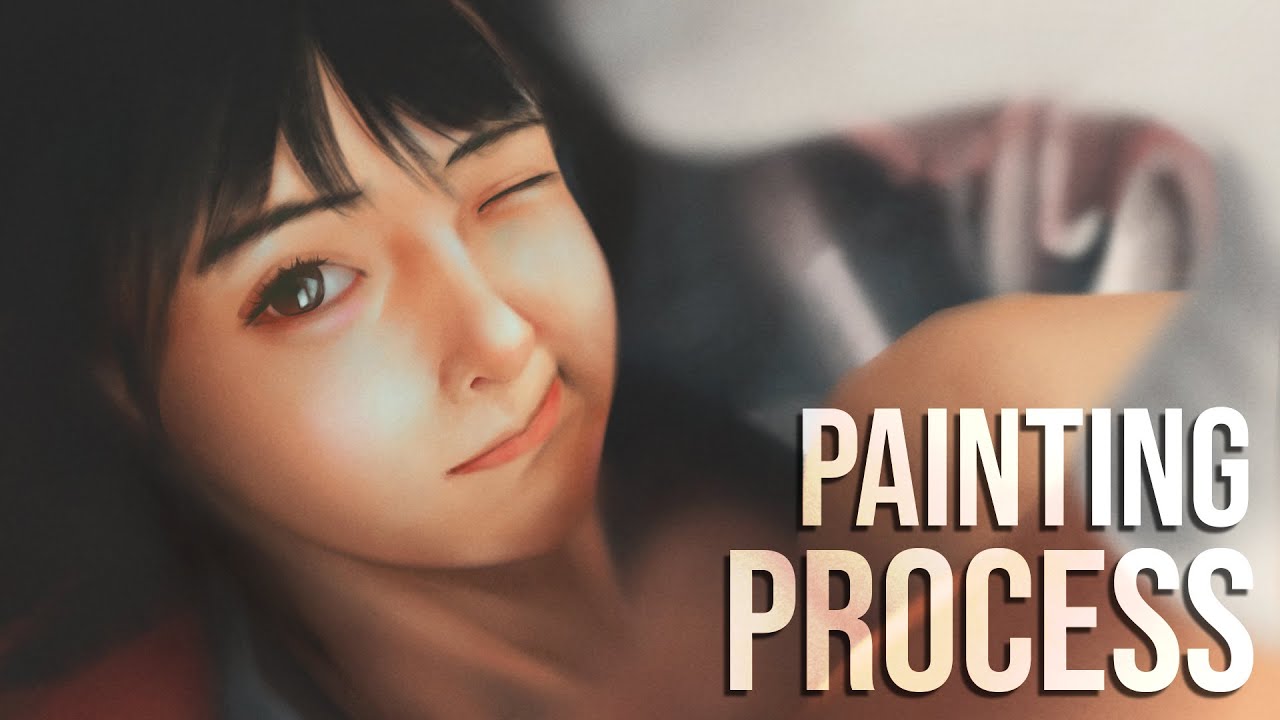 Digital painting process - Pose study 07/11/2024 - YouTube