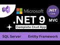 ASP.NET Core MVC CRUD Operations with .NET 9, EF Core, and SQL Server | Complete Guide in Hindi/Urdu
