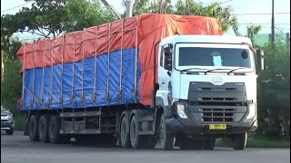 TRUK KONTAINER TANGKI TRAILER GANDENGAN PANTURA | HINO FUSO ISUZU UD QUESTER MERCY FAW