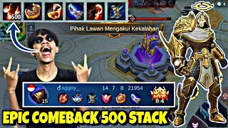 KETEMU MARKOCOP TOP GLOBAL 1 ALDOUS || EPIC COMEBACK IS REAL || ALDOUS 500 STACK!!!