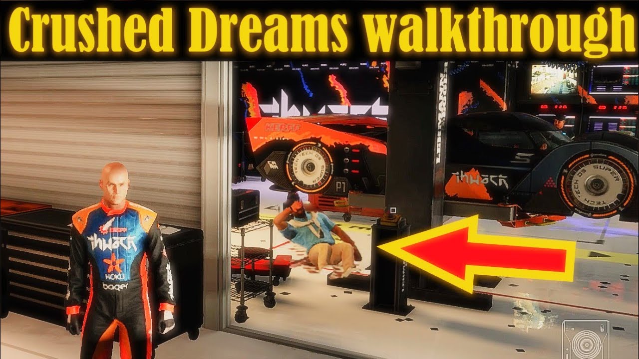 Hitman 2 A Silver Tongue Crush AJ Krish with Car Crushed Dreams