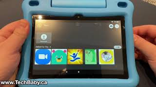 Removing Unwanted Apps | Amazon Fire HD 8 Kids Tablet screenshot 4