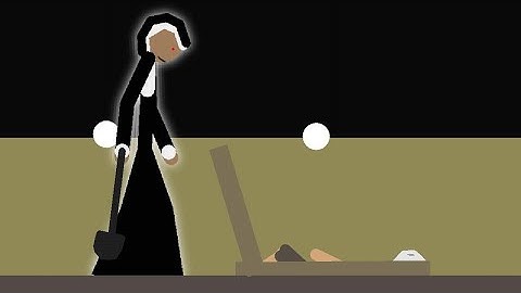 Evil Nun 1.7 Version (Buried Game Over Scene) - Stickman Animation