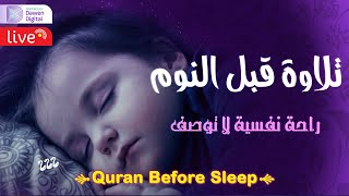 قرآن كريم قبل النوم للمساعدة على نوم عميق بسرعة 💤 قران كريم بصوت جميل جدا جدا 😌🎧 راحة نفسية لا توصف!