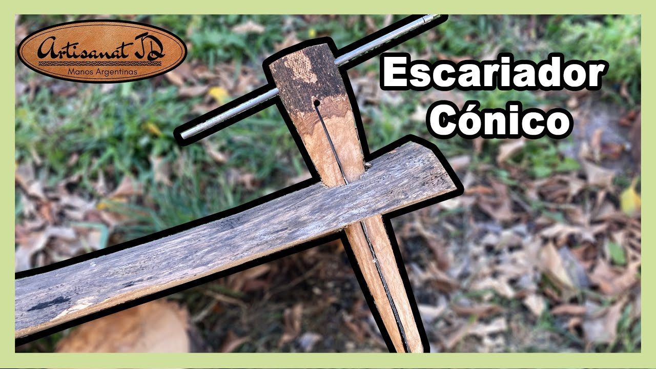 Escariador cónico para madera - Tapered reamer for wood