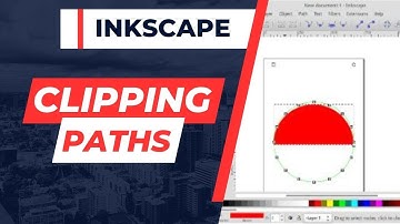 Inkscape Basics How to Use Clipping Paths