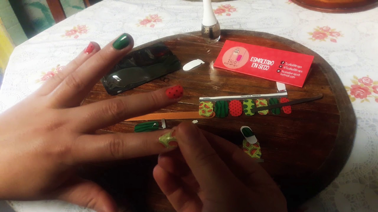 Como poner esmalte en seco