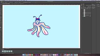 How to make a simple character animation in Photoshop