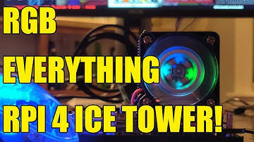 Ultimate Living Room Retro Gaming Setup! Raspberry Pi 4 w/ ICE TOWER COOLING!