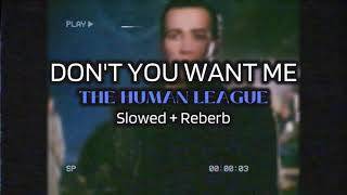 (SLOWED + REVERB) Don't You Want Me - The Human League