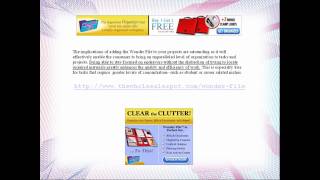 Wonder File Portable Organizer Recieving Huge Acclaim screenshot 5