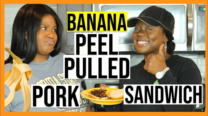 We Try Making the Vegan Banana Peel Pulled Pork Sandwich!