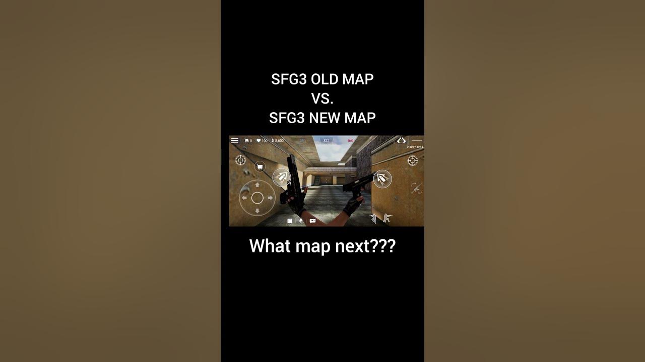 SFG3 OLD MAP 🆚 SFG3 NEW MAP #sfg3 #specialforcesgroup3 #shorts