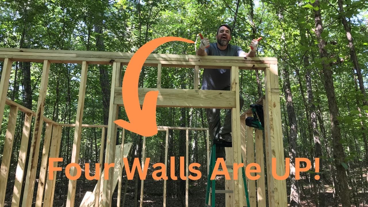 Building an Off-Grid Workshop | Part 2 | Walls - YouTube