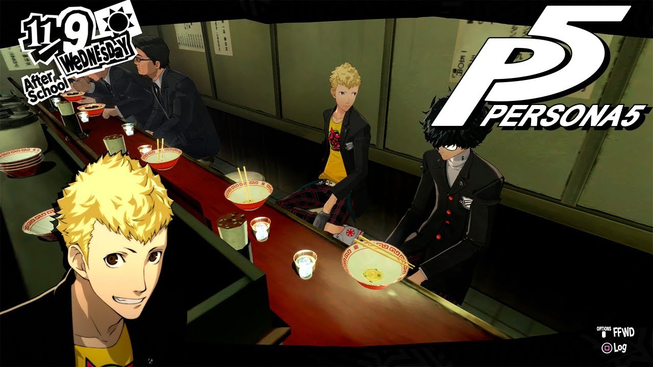 Persona 5: Hang Out with Ryuji at Ramen Shop