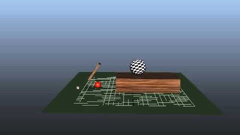 3 Bouncing balls -weight test (MAYA)