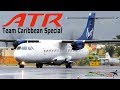 ATR's of the Caribbean !!! Liat, Bahamasair, Aerogaviota, Air Caraibes...(Team Caribbean)