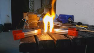 Igranje S Transformatorom 1Kw 2500V - Test Br. 1