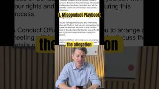 1. Misconduct Playbook - Academic and Non Academic misconduct