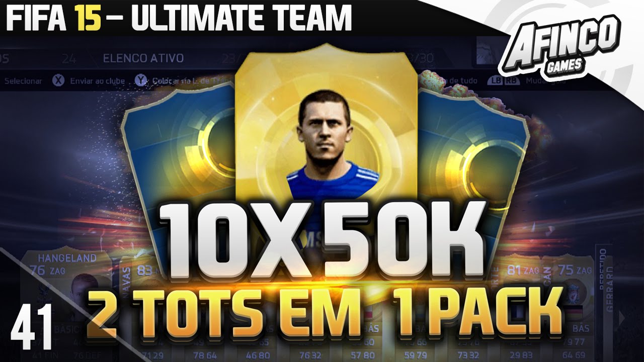 2 TOTS FODAS EM 1 PACK | FIFA 15 UT