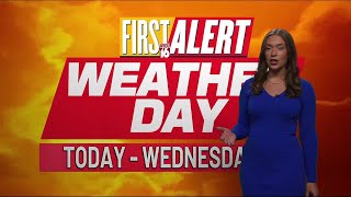 First Alert Weather Day continues for 100°F + heat index