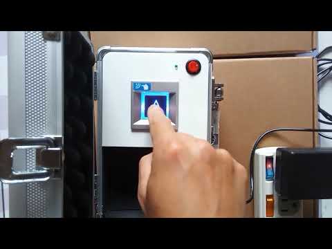 Touchless elevator button