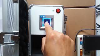 Touchless elevator button