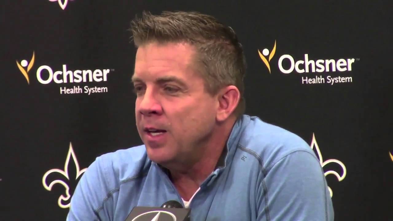 Sean Payton says Bill Parcells has been a father figure Video YouTube