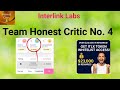 #Interlink | Contest LeaderBoard | Team Honest Critic No. 4 😀🤑🤑