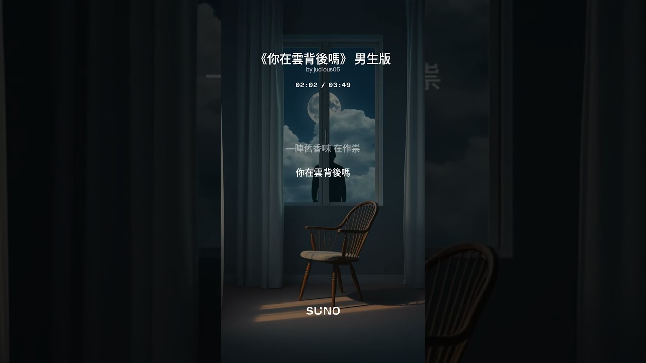 《你在雲背後嗎》 男生版