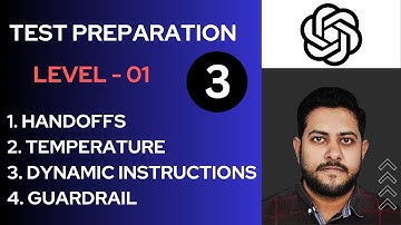 03. Level-01 Test preparation | Openai Agent-SDK