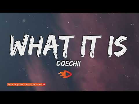 Doechii What It Is Solo Version Lyrics 
