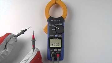 How to Use the Hioki CM4370 Series Clamp Meters - Continuity Check Function