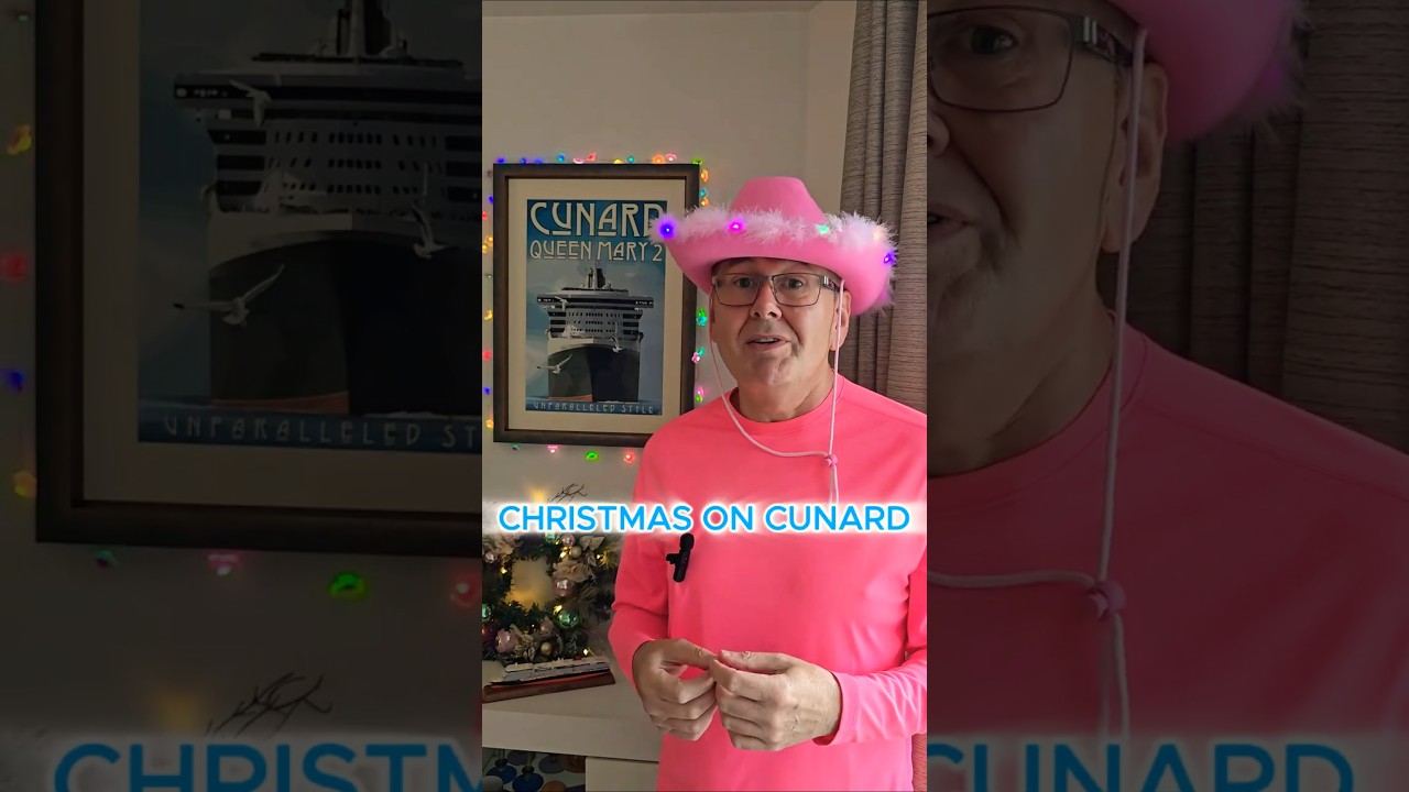 50 Cunard Tips #3 - Decorate Your Cabin for a Cunard Christmas