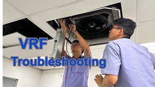 How to troubleshooting VRF aircon using wire remote | Panasonic FSV | error F01