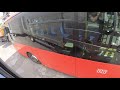 POV Driving,tight street with bus problem
