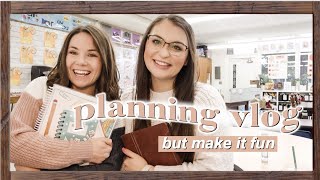 PLANNING WITH MY TEACHING BESTIE + answering your questions