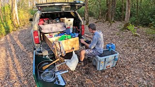 The Chevy Colorado makes a great Truck Bed Camping rig  6ft bed for comfort  compact for the trail