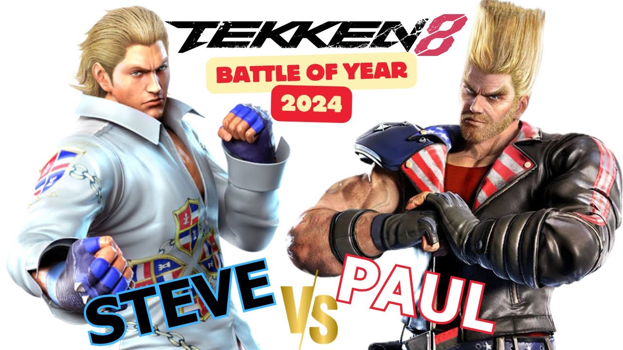 Tekken 8: Paul Phoenix vs Steve Fox - Brutal Brawl