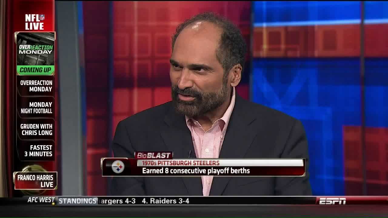 Steelers Hall of Fame RB Franco Harris, author of 'The Immaculate ...