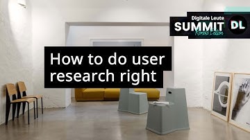 DL Summit 2020 || How to do user research right || Nikki Anderson, Zalando