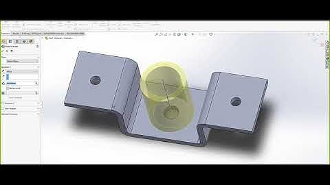 Bracket | Shock Assembly Part-1 | SolidWorks | Mech Digest | Komal Gurnani
