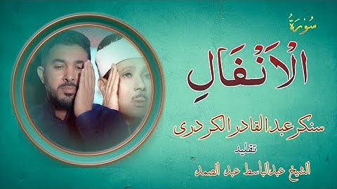سورة الأنفال | بصوت الشيخ سنكر عبد القادر الكردي | تلاوة خاشعة من القرآن الكريم