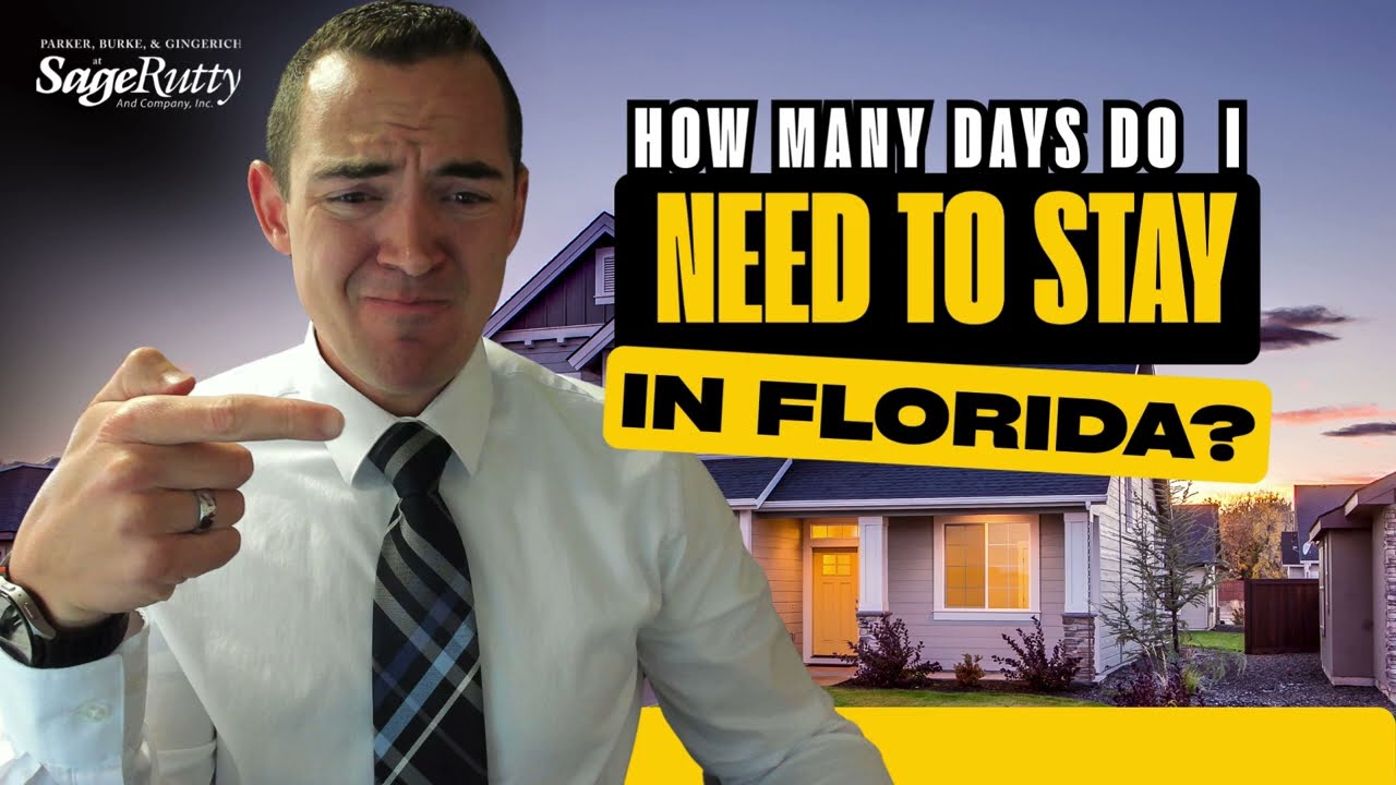 How Many Days Do I Need to Stay in Florida?