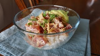 Spicy Poke Bowl Recipe (Spicy Ahi Tuna)